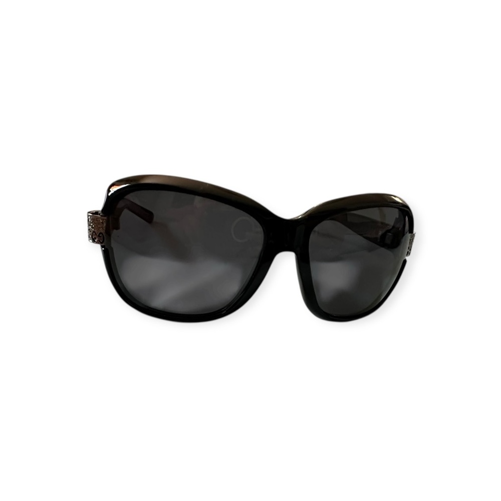 Gucci Oversized Crystal GG Logo Sunglasses with Case - Picture 6 of 12